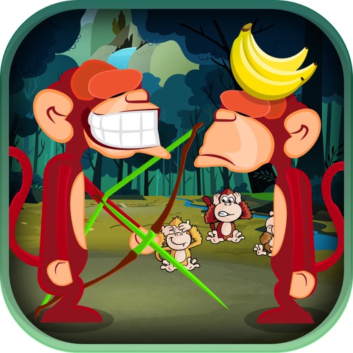 A Monkey Apple Shoot-er – Hit The Banana with bow and arrow Challenge PRO icon