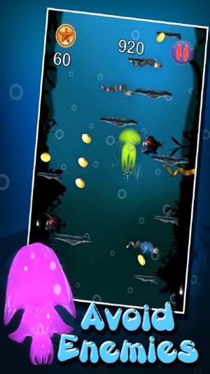 Jellyfish Go Jump! - Underwater Deep Sea Scary Ocean Fantasy(圖4)-速報App