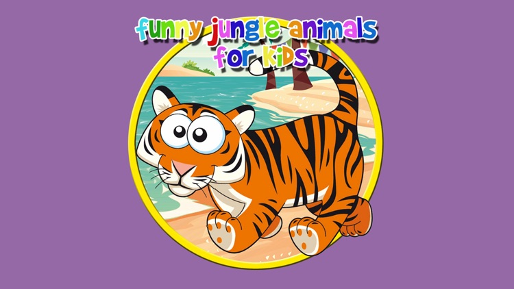 funny jungle animals for kids screenshot-0