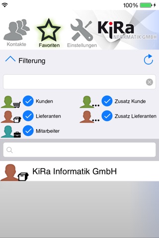 KiRa Mobile Contact screenshot 3