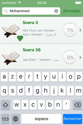 Quran Audio in Dutch, Arabic screenshot 4