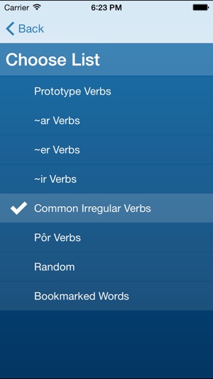 Portuguese Verbs Trainer(圖4)-速報App