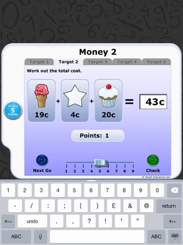 Numeracy Warm Up - Money 2 (Euro) screenshot 2