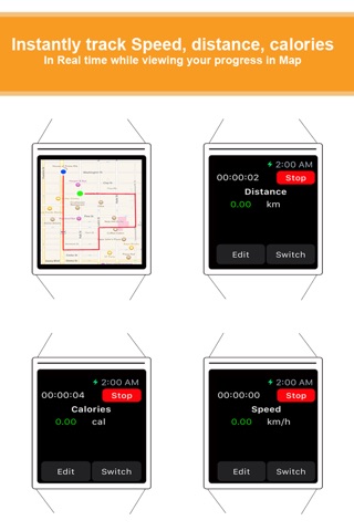 Run Watch - Heart Rate, Map, and GPS for running, cycling, walking workouts & weight loss screenshot 2