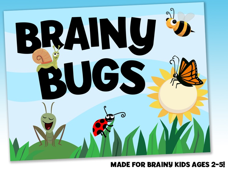 Brainy Bugs Preschool Games