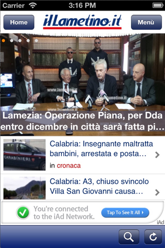 Il Lametino.it screenshot 2