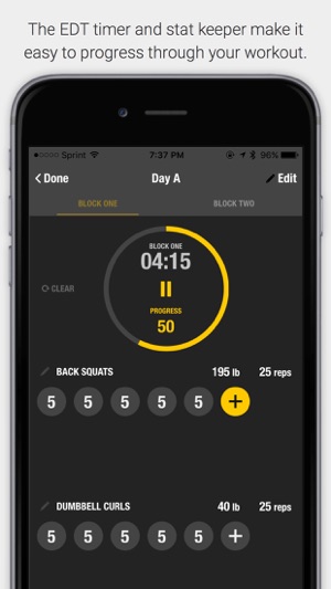 Split Workout - The Ultimate Workout Timer(圖3)-速報App