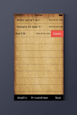 PrivateNotepad screenshot 2