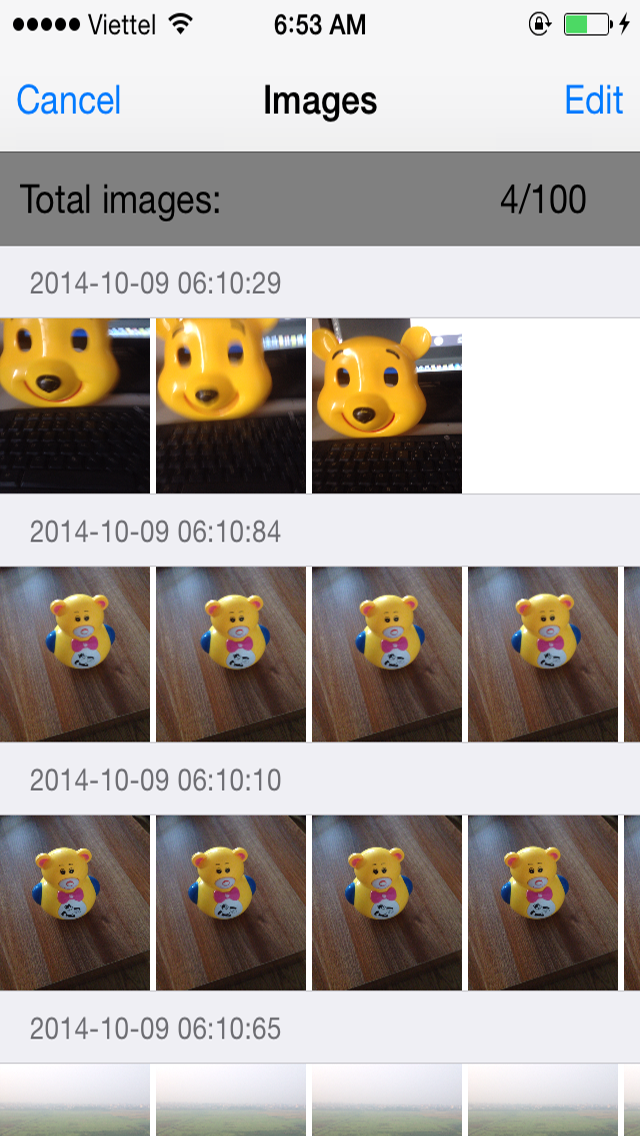 Screenshot #2 pour Camera Multi Images Free