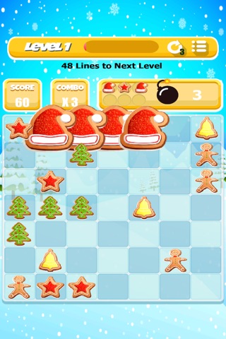 Christmas Cookie Match Game screenshot 2