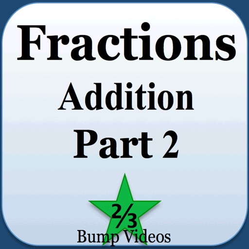 Adding Fractions Part 2 icon
