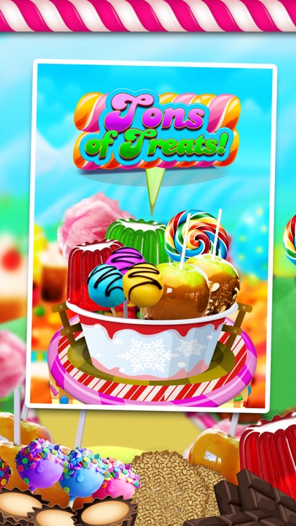 “ A Circus Food Stand Candy Creator – Free Maker Game
