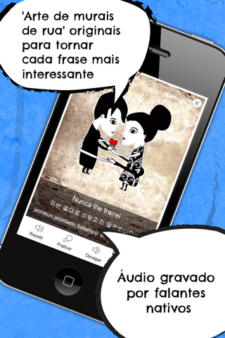 Korean Phrasi - Free Offline Phrasebook with Flashcards, Street Art and Voice of Native Speaker screenshot 2