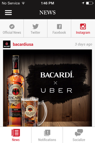 The Official Bacardi Triangle Event App screenshot 2