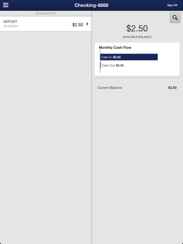 Bank of Geneva Mobile Banking for iPad screenshot 4