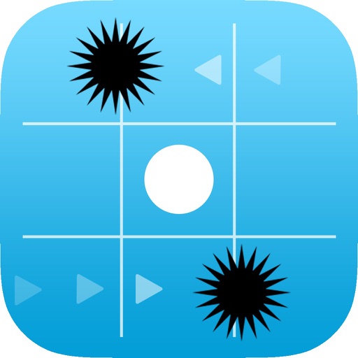 Dot Escape - A brain teasing game! iOS App