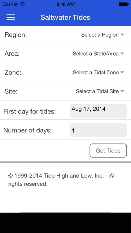 Saltwater Tides