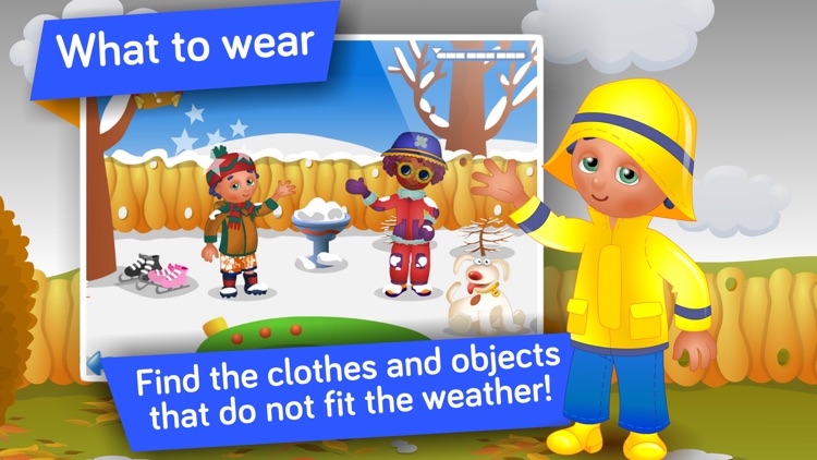 Seasons and Weather ! Science educational games and activities for kids in Preschool and Kindergarten by i Learn With