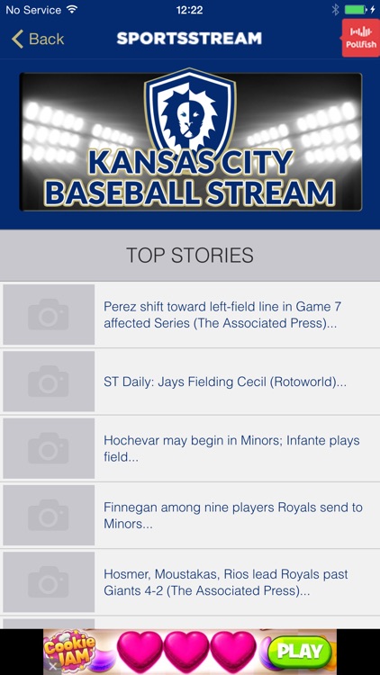 KANSAS CITY BASEBALL STREAM