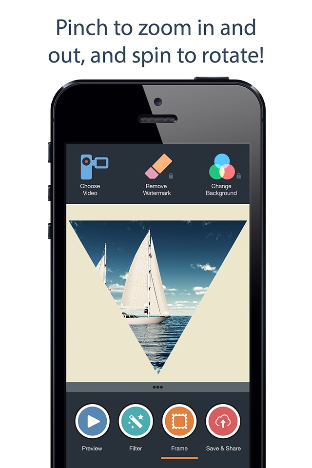 Square Video: Crop Rotate Zoom screenshot 2