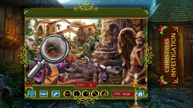 Christmas Investigation : Hidden Object games for free(圖2)-速報App