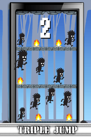 Shadow Hopper Man - Triple Fire Jumping Multi-Game screenshot 2