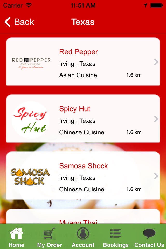 My Restaurant Finder screenshot 2