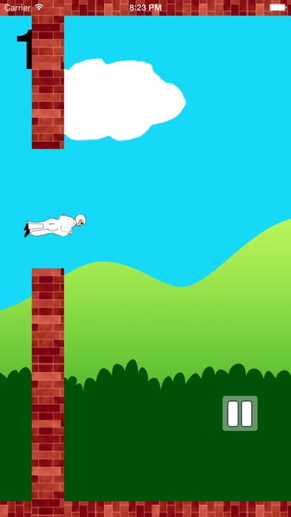 Flappy Farty Man - Free Wingsuit Flight Game