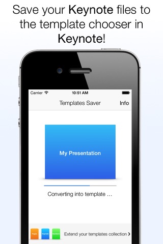 Templates Saver (for Pages, Keynote, Numbers) screenshot 3