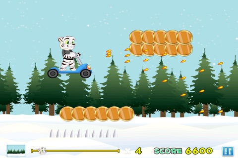 A White Lion Jungle Invasion FREE - Angry Chasing Tiny Tiger Games For Boys screenshot 3