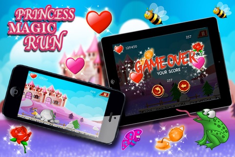 Princess Magic Run - Fun at My Pink Castle Kingdom (Free Game) screenshot 3