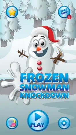Game screenshot Frozen Snowman Knockdown hack