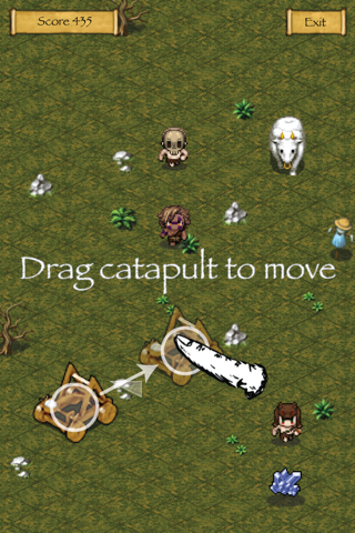 Catapult vs Cavemen screenshot 2