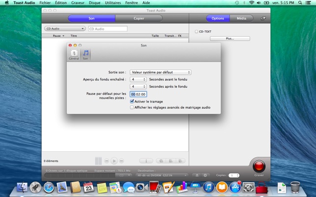 Mise à jour vers mac os x 10.7