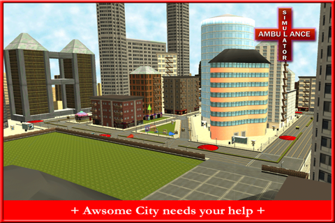 Ambulance Simulator 3D : City Emergency Rescue Driving screenshot 3