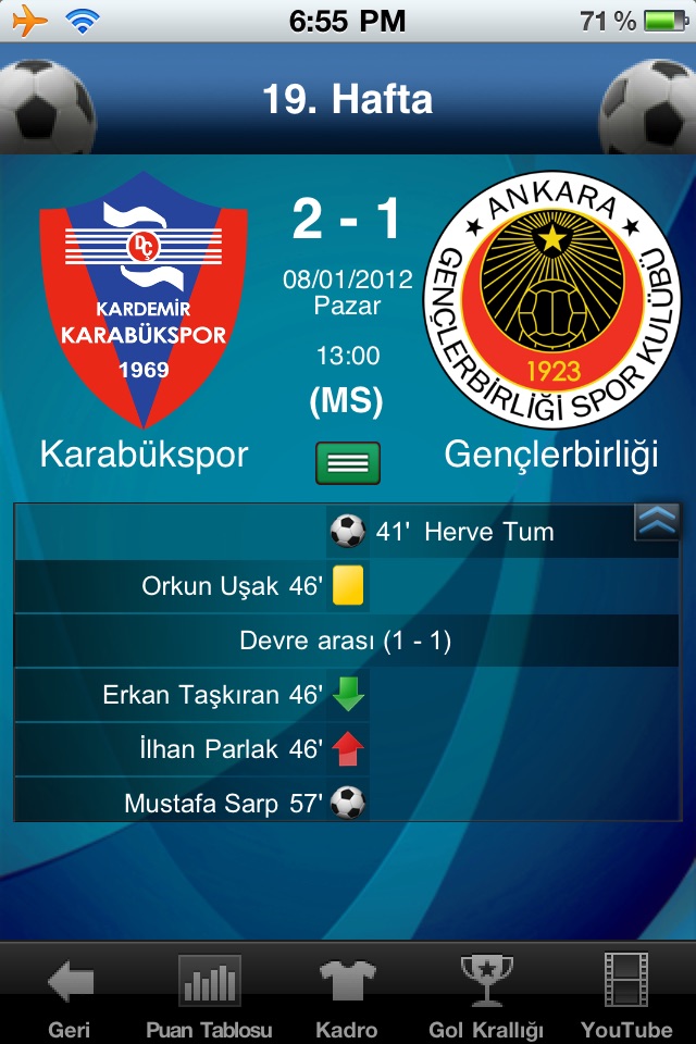 Futbol - Süper Lig Sürümü screenshot 2