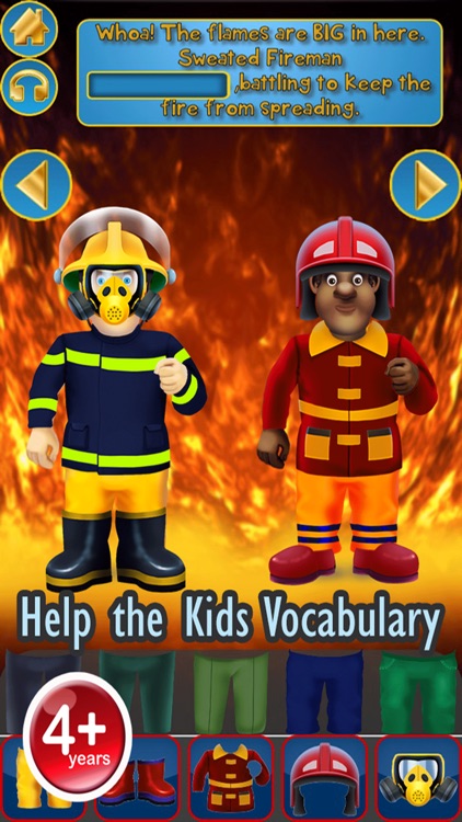 My Brave Fireman Rescue Design Storybook - Free Game screenshot-3