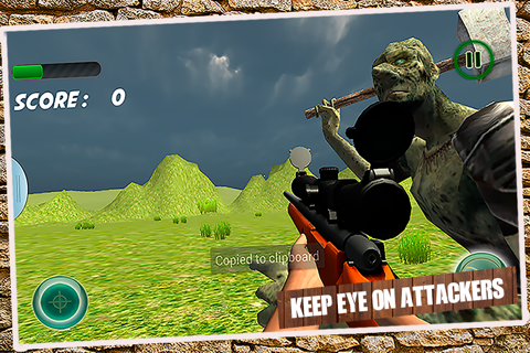Giant Sniper Shooting -  Kill Invading Monsters & Defend Your People screenshot 4