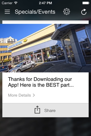 Wolfe Cadillac DealerApp screenshot 2