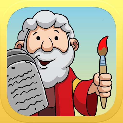 Kids Bible Coloring Book Icon