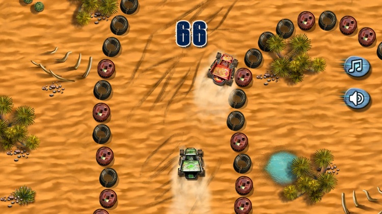 Dirt Race Fury Desert screenshot-3