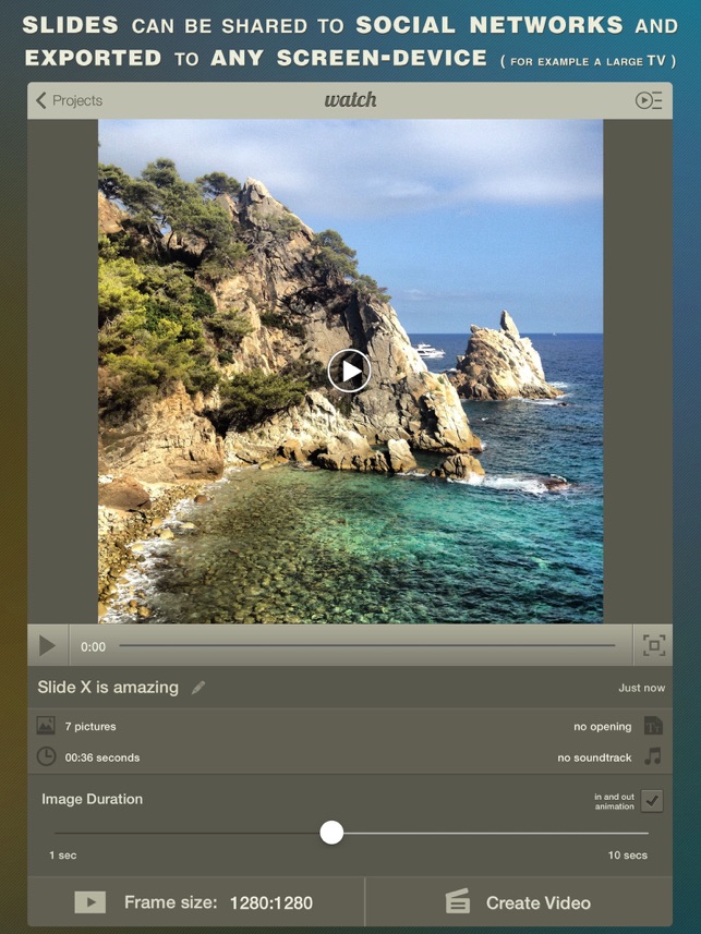 ‎Slide X Pro ● Slideshow Creator ● Professional HD Screenshot