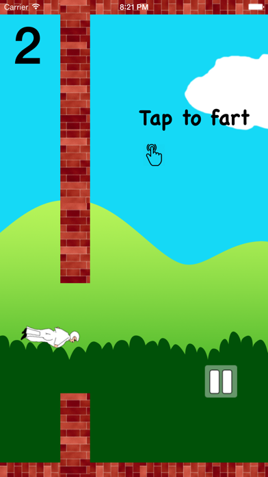 How to cancel & delete Flappy Farty Man - Free Wingsuit Flight Game from iphone & ipad 3