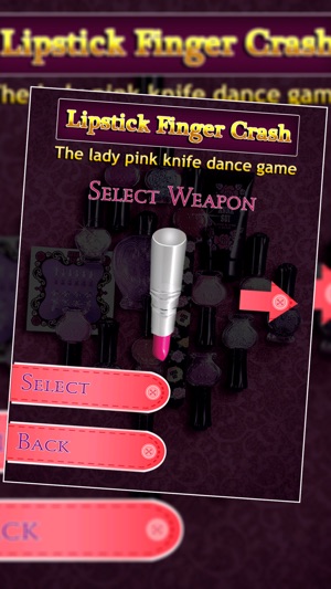 Lipstick Finger Crash : The lady pink knife dance game - Fre(圖3)-速報App