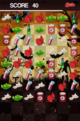 Zombie Feed Mania -  Shootout Evil Dead Shooter Match - A Fun Match 3 Kids Game for boys and girls - Free Version screenshot 4