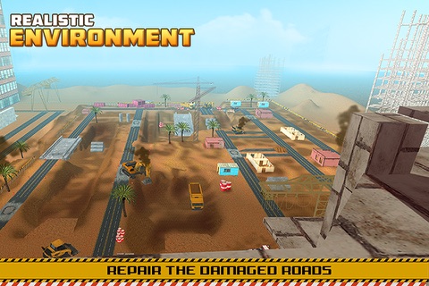 Modern City Roads Construction screenshot 2