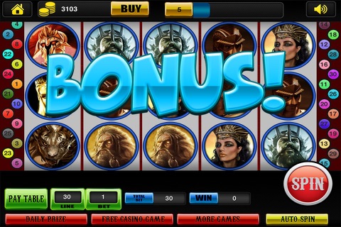 World of Slots Treasure Casino in Texas with Xtreme Titans  Ninja screenshot 4