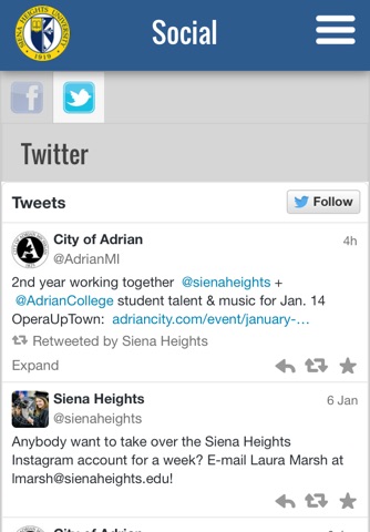 Siena Heights Mobile screenshot 3
