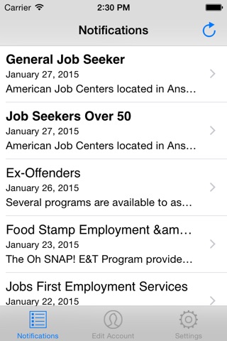 Career Resources screenshot 2
