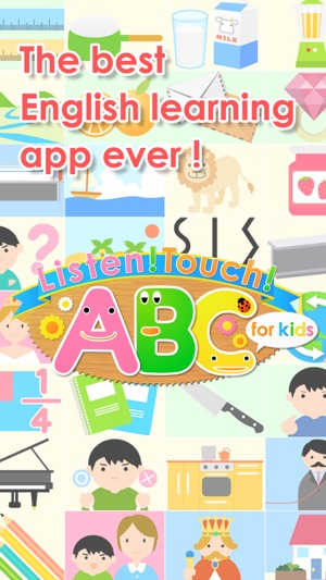 Listen！Touch！ABC for Kids